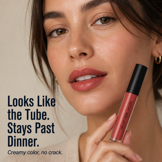 RadianceLock™ Lip Glow — Wear Vibrant Color That Stays Through Dinner Without Drying Out