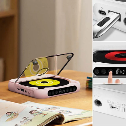 AeroPulse™ Portable CD Player — Unleash Your Music’s True Power Anywhere, Anytime