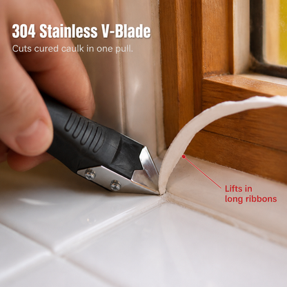 SilqueBlend™ 3-in-1 Caulk Tool — Master Flawless, Fingerprint-Free Caulk Lines in One Smooth Move