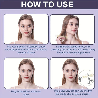 LiftLuxe – Instant Neck Tape for Smoothing & Firming