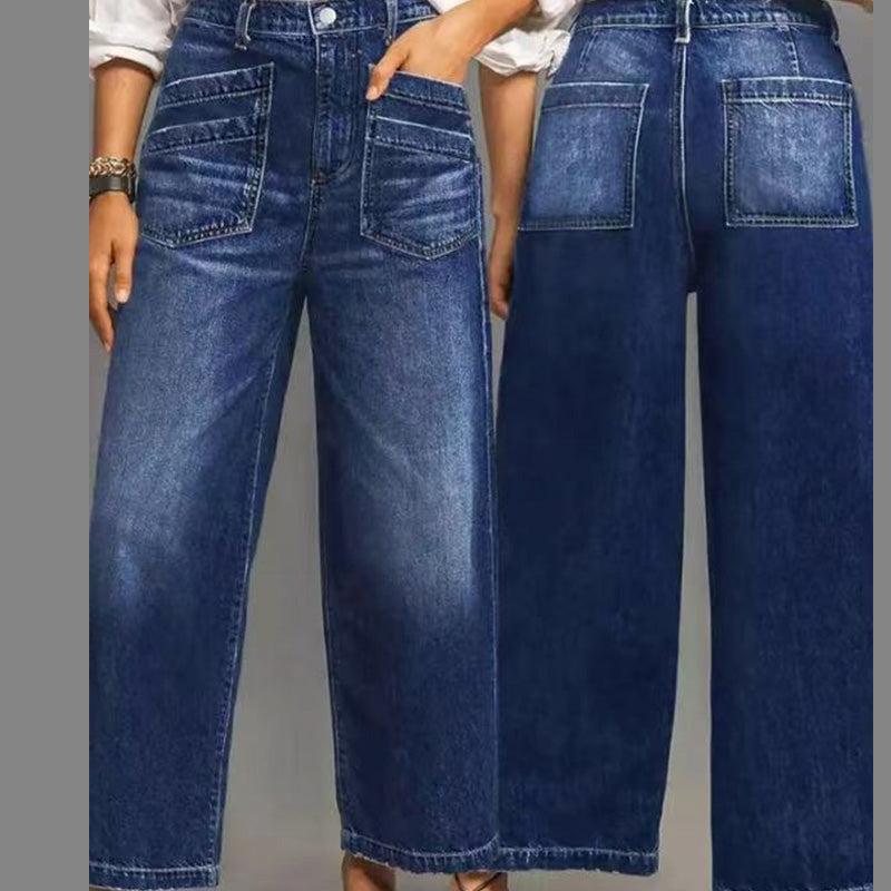 HaloStride™ — Embrace Confidence with Jeans That Honor Your Curves and Freedom