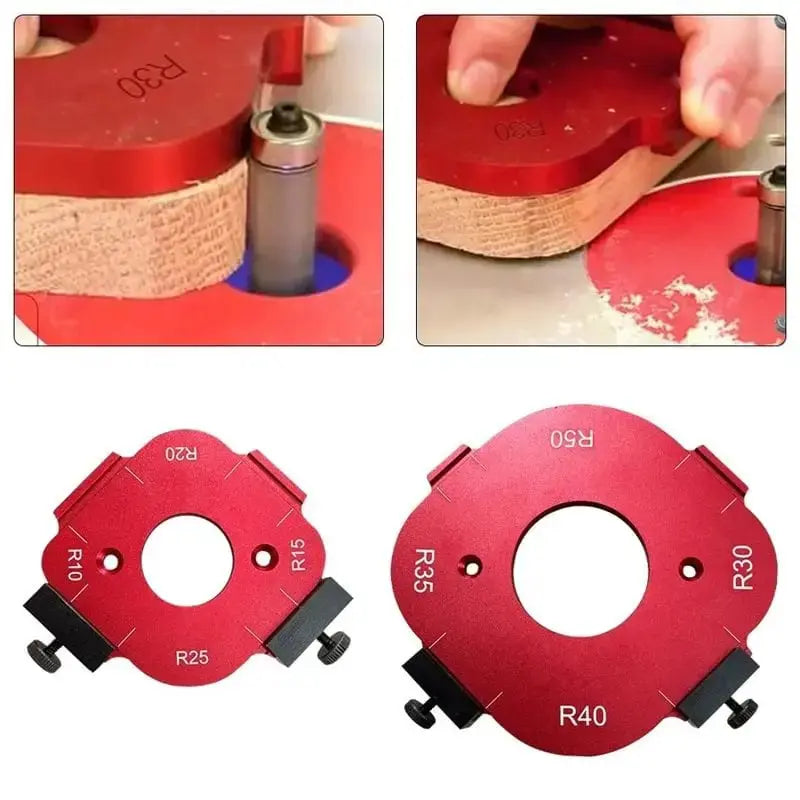 4-in-1 Aluminum Woodworking Positioning Template