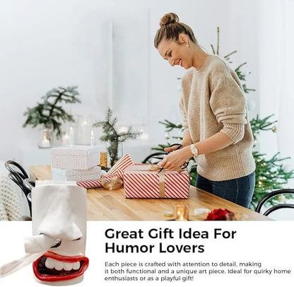 SnickerBox™ — Transform Everyday Tissues into Instant Joy and Laughter