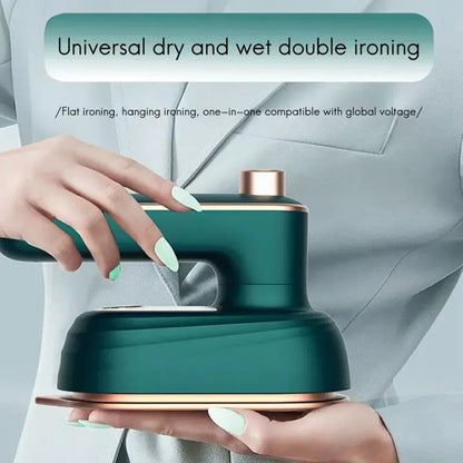 Compact 2-in-1 Mini Steam Iron for Easy Ironing