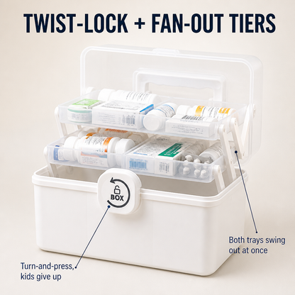 TitanGuard™ — Take Charge of Your Meds, Restore Your Calm Instantly