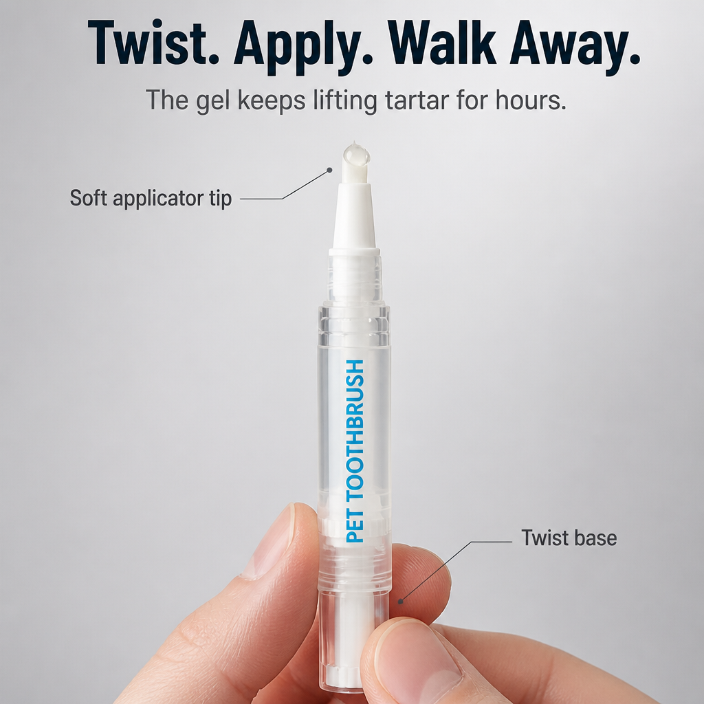 SmilePaw™ — Stop the Brushing Struggle and Remove Tartar in Just 30 Seconds a Day