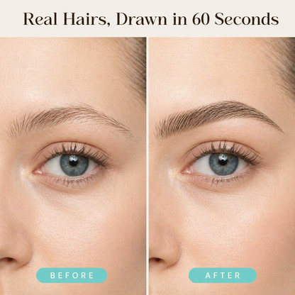BrowLuxe™ — Create Hair-Like Brows in 60 Seconds Using 4-Prong Microblade Tip