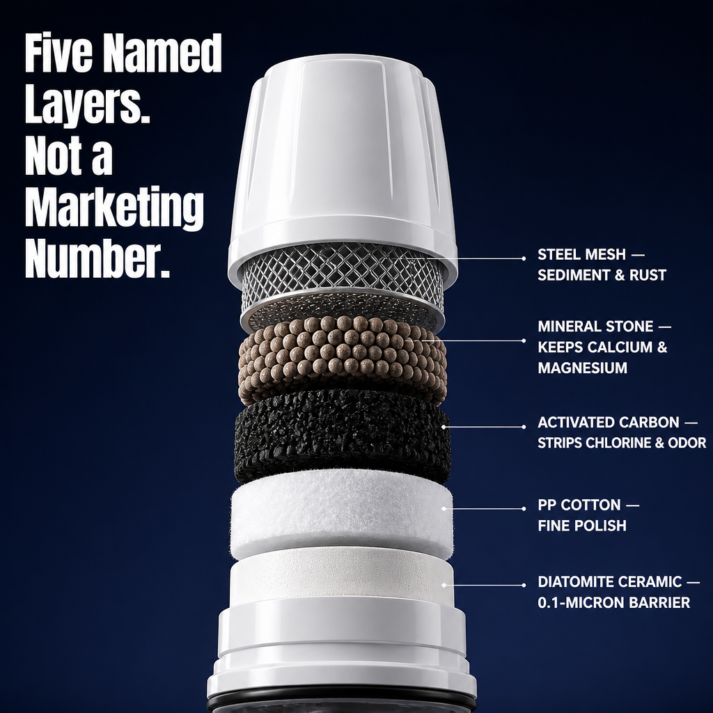 FlowPure™ — Remove Chlorine & Metallic Flavor from Your Tap in Less than a Minute