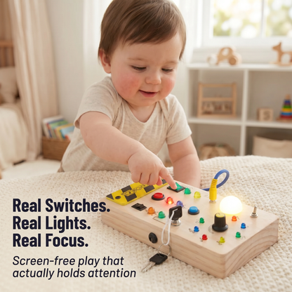 BrillioPlay™ — Let Little Hands Control Real Switches, Lights and Music to Learn