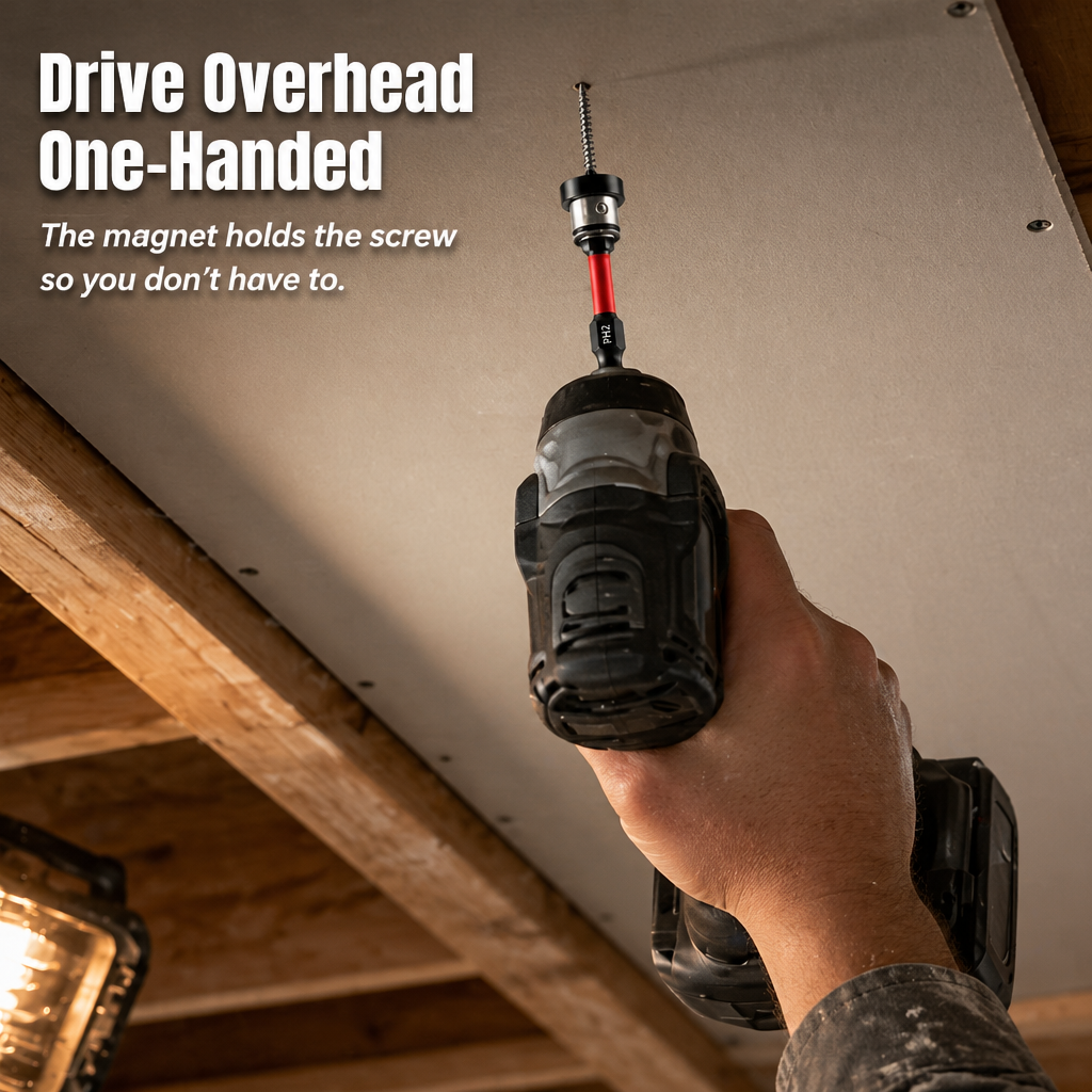 TitanDrive™ — Drive Every Drywall Screw Flush Without Cam-Out or Paper Tear