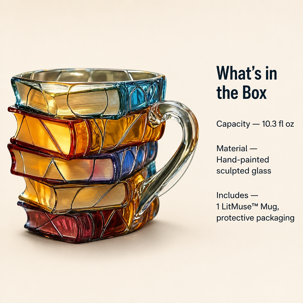 BiblioLuxe™ Mug — Turn Every Sip Into a Dazzling Storybook Moment