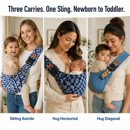LumaNest™ Sling — Enjoy Seamless Bonding and Comfortable All-Day Baby Carrying
