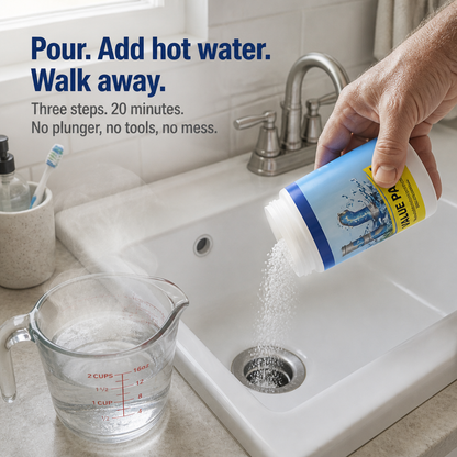 ClariFlow™ — Break Down Hair, Oil and Drain Odors in Just 20 Minutes