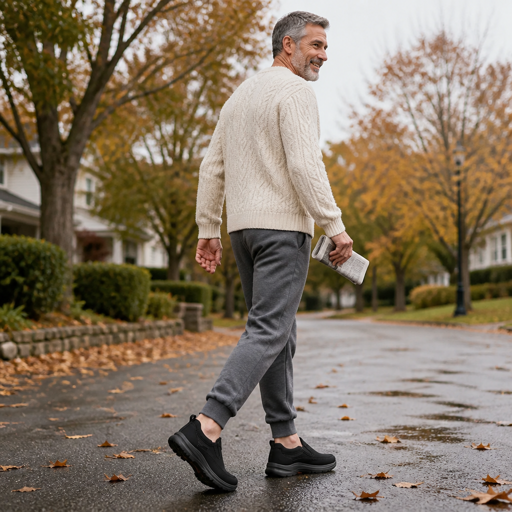 StrideEase™ — Glide into All-Day Cool Comfort and Freedom from Pain