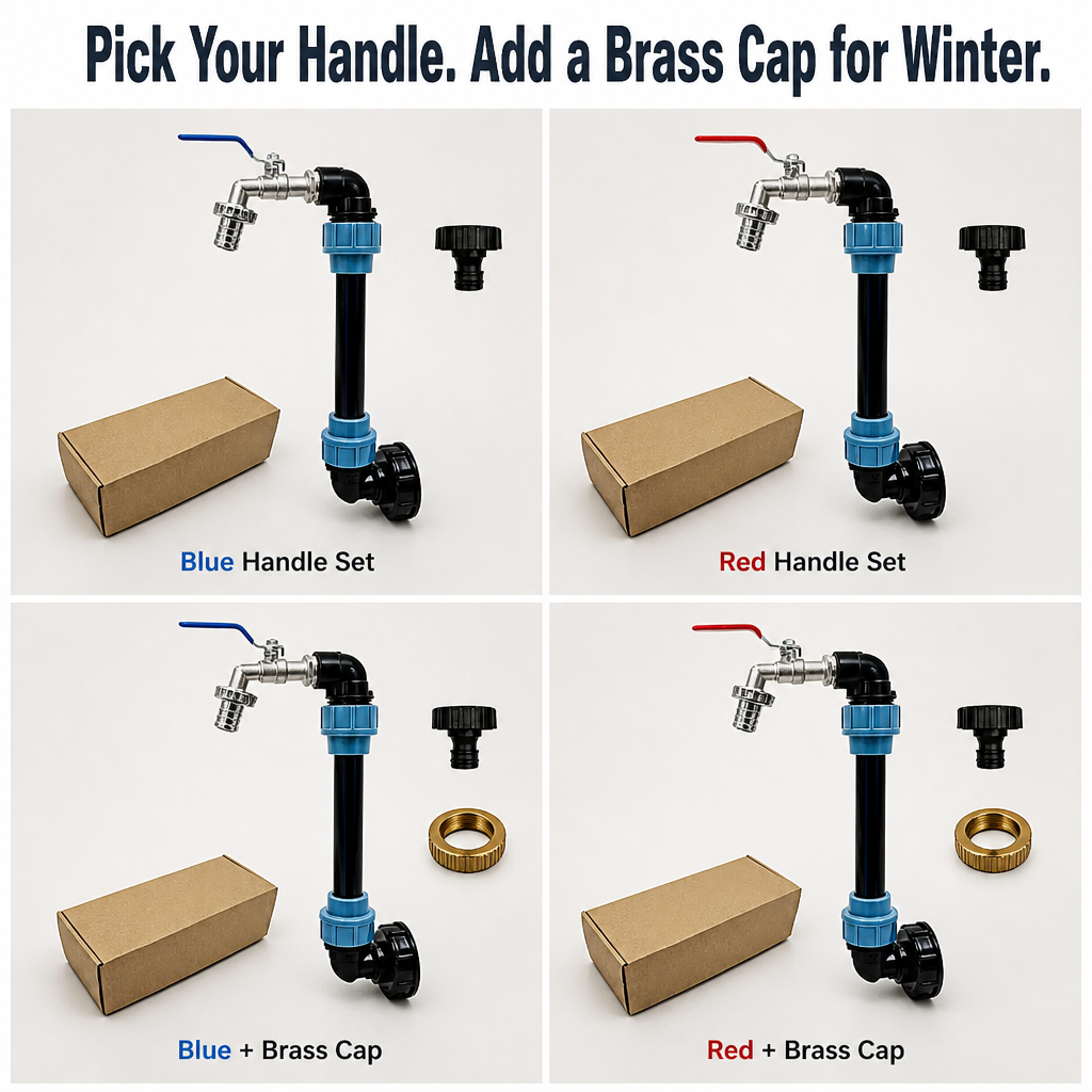 HydroMaster™ — Swap Your Cracked IBC Tap and Stop the Leaks Permanently