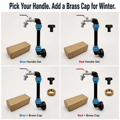 HydroMaster™ — Swap Your Cracked IBC Tap and Stop the Leaks Permanently