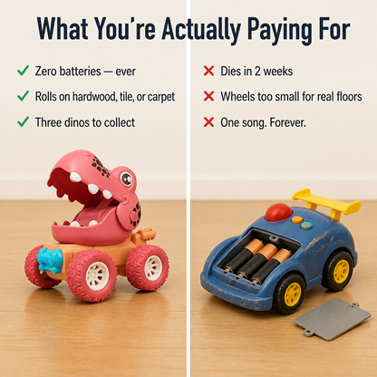ThunderRex™ — Race, Roar, and Push with Rugged No-Battery Dino Trucks