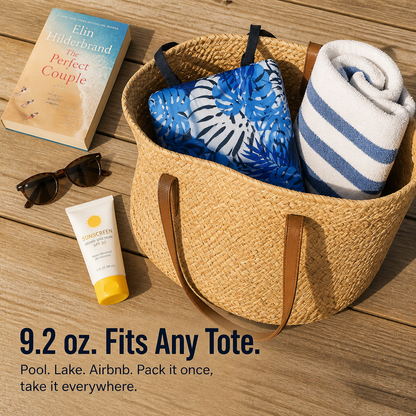 AquaBreeze™ — Sit Up Straight, Drift Steady & Talk Without Drenching Your Hair