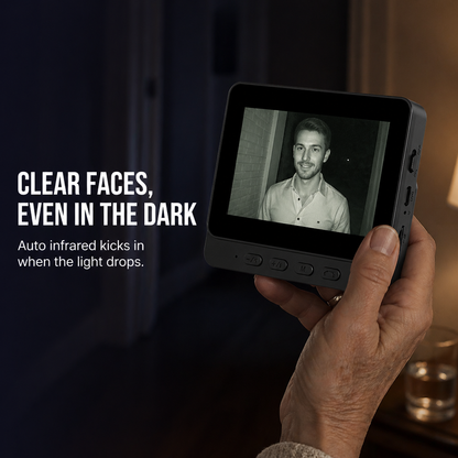 PulseView™ — Check Who’s at Your Door Without Wi-Fi, Apps, or Subscriptions
