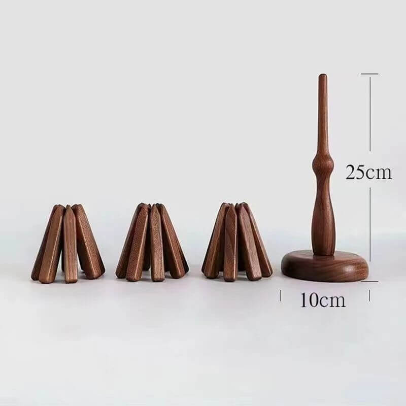 Premium Walnut Wood Mat