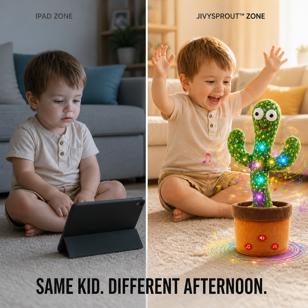 JivySprout™ — Help Your Toddler Chatting, Moving, and Away from the Screen