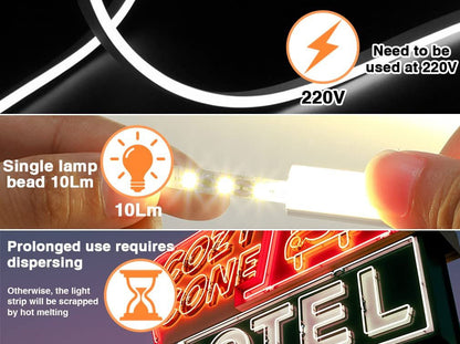 LumaGlow — Waterproof LED Light Strips for Vibrant Ambiance