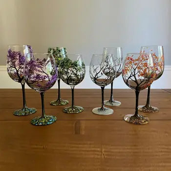 AuroraLeaf™ — Ignite Your Senses with Hand-Painted Seasonal Elegance and Unbreakable Joy