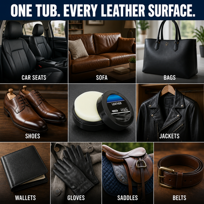LustraHide™ — Restore Cracked, Dull Leather and Seal in Shine for 180 Days