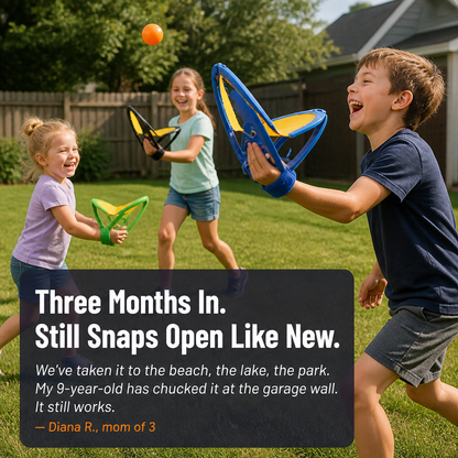 SwiftPlay™ — Snag Every Crazy Toss, Launch It Back Double the Distance