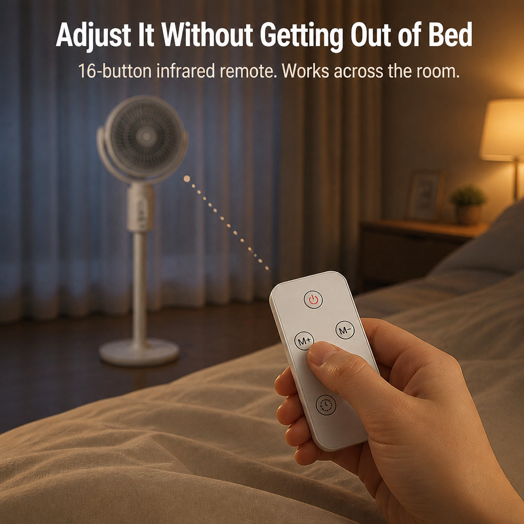 BreezeCraft™ — Quietly Cool Your Entire Bedroom Using Just One USB Port