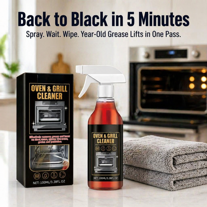 FlareClean™ — Melt Away Year-Old Oven Grime in Just 5 Minutes