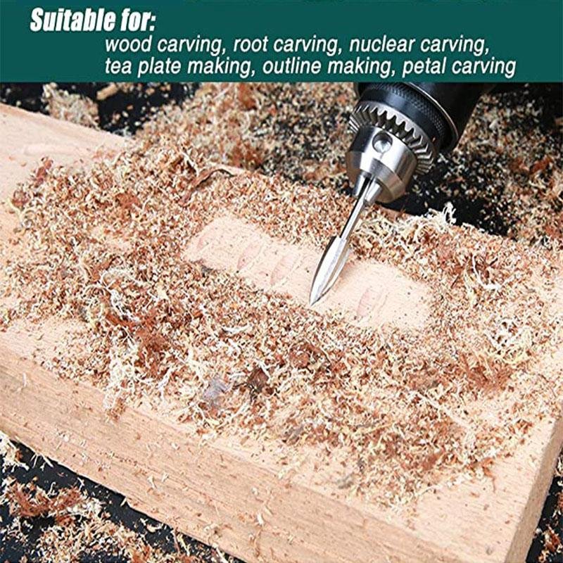 DrillCraft | 5-piece wood carving drill bit sets