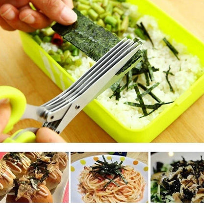 FlashSlice™ Herb & Veggie Shears — Slice Prep Time, Unlock Effortless Kitchen Mastery