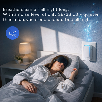 AirVibe™ — Enjoy Effortless Allergy Relief and Deep, Soothing Sleep Every Night