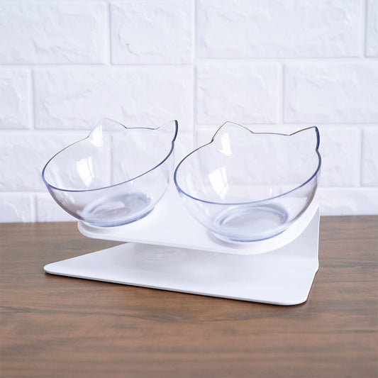 Orthopedic Cat Bowl with Anti-Vomit Design