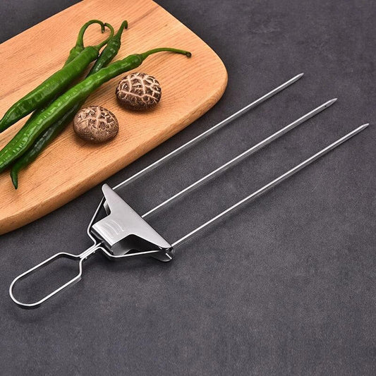 IronFlare™ 3-in-1 Grill Skewers — Unlock Juicy, Perfectly Held Bites with Effortless Cleanup Every Time