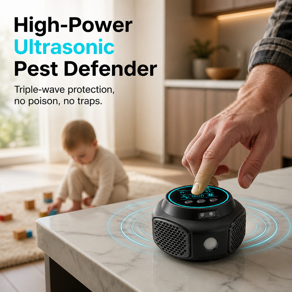VectaShield™ — Repel Mice, Spiders & Roaches Without Laying a Single Trap