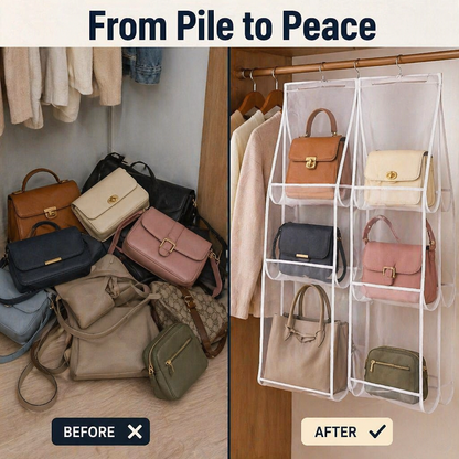 ClariPouch™ — Spot Every Handbag Instantly and Restore Clutter-Free Peace