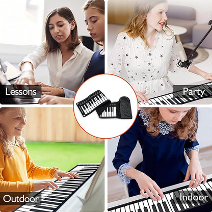 PulsePlay™ Hand Roll Piano — Unleash Your Music Anywhere with True Freedom and Soulful Touch