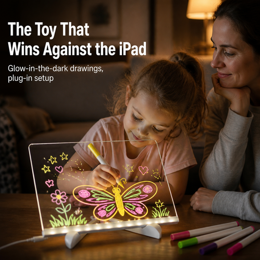 RadiantDraw™ — Ignite Your Child’s Imagination with Mesmerizing Glow Art That Beats Screens Every Time