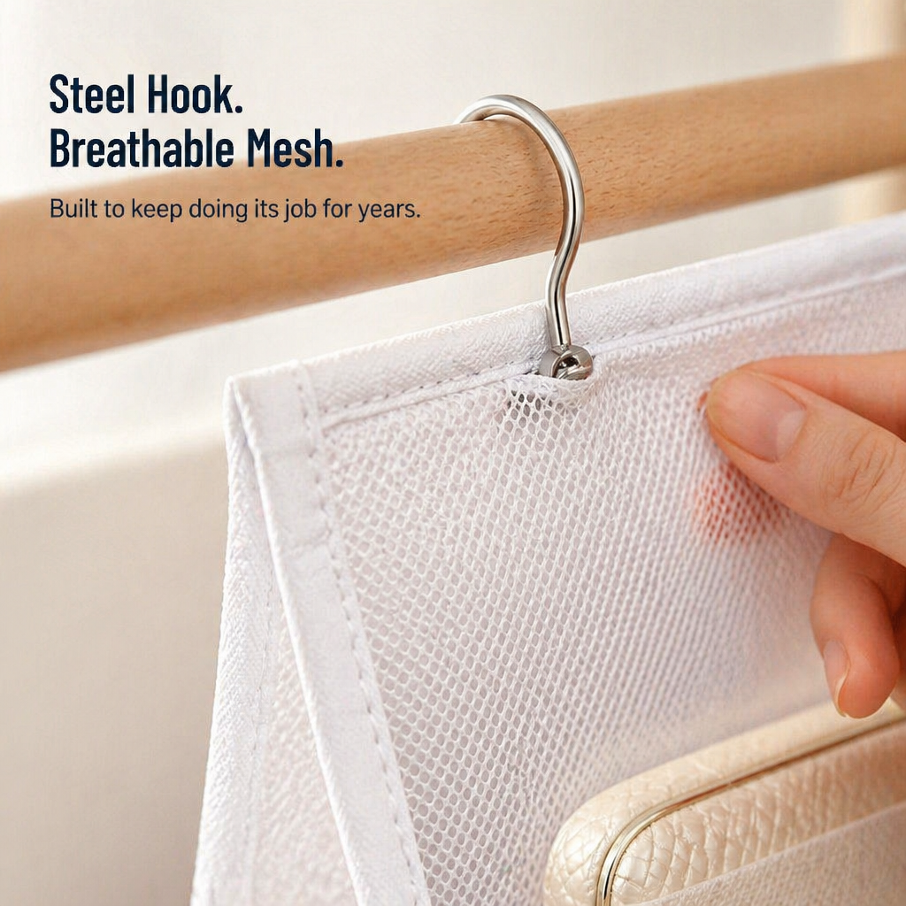 ClariPouch™ — Spot Every Handbag Instantly and Restore Clutter-Free Peace