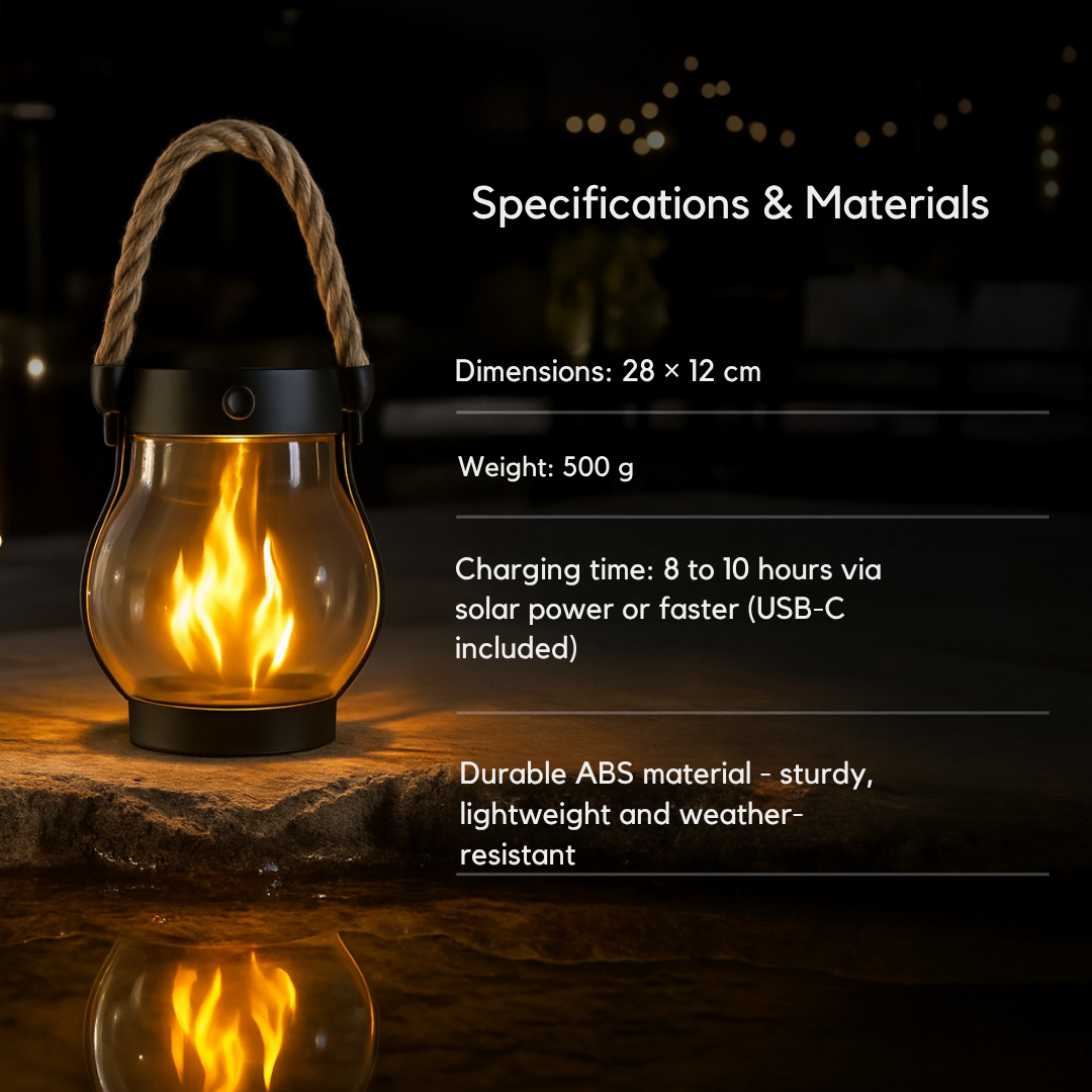 SolaraFlame™ — Transform Evenings into Cozy, Captivating Warmth Without the Fuss