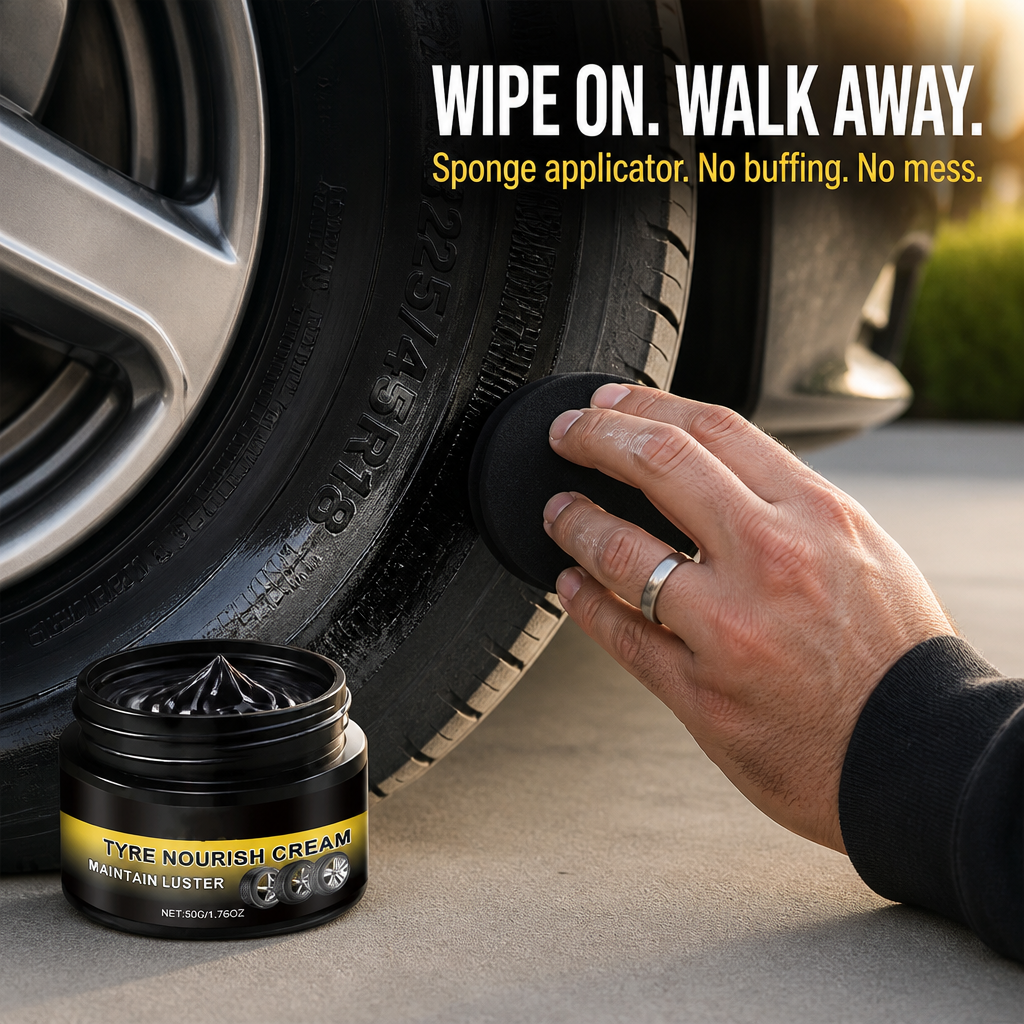 RevitaTread™ — Bring Your Tires Back to Bold, Show-Stopping Black in Minutes