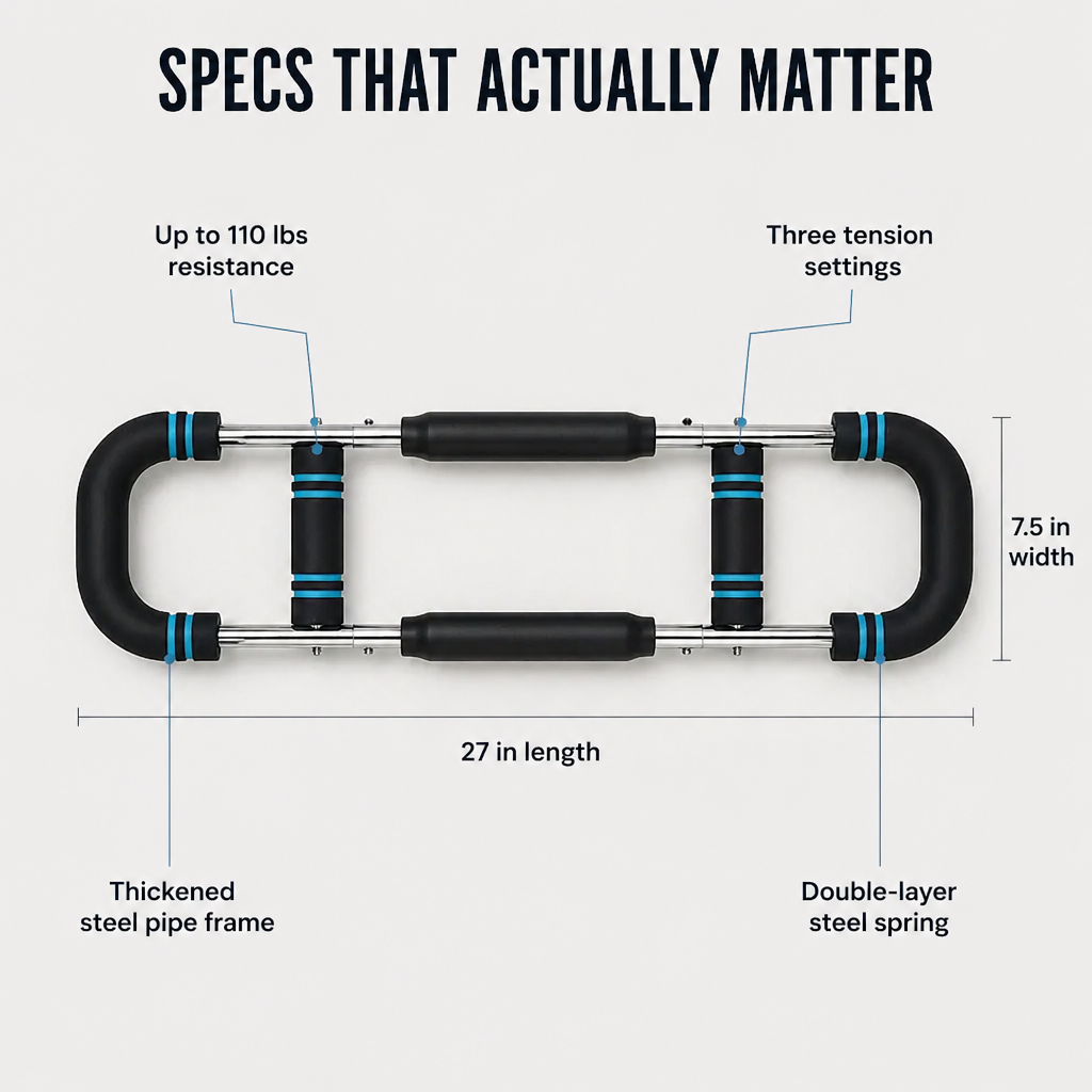 IronVibe™ Adjustable Twister — Tone Tougher Arms, Chest & Back in Just 10 Minutes