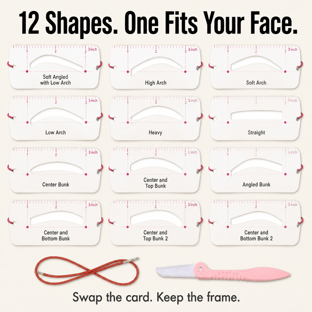 ArchAura™ — Achieve Twin Brows in 60 Seconds, Even on a Wobbly Morning