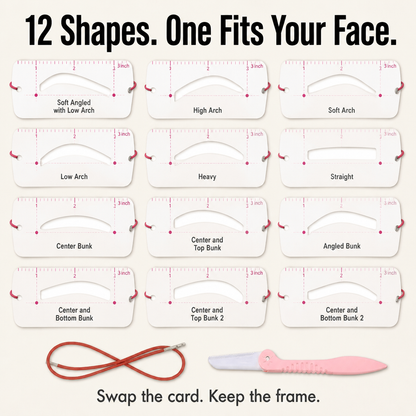ArchAura™ — Achieve Twin Brows in 60 Seconds, Even on a Wobbly Morning