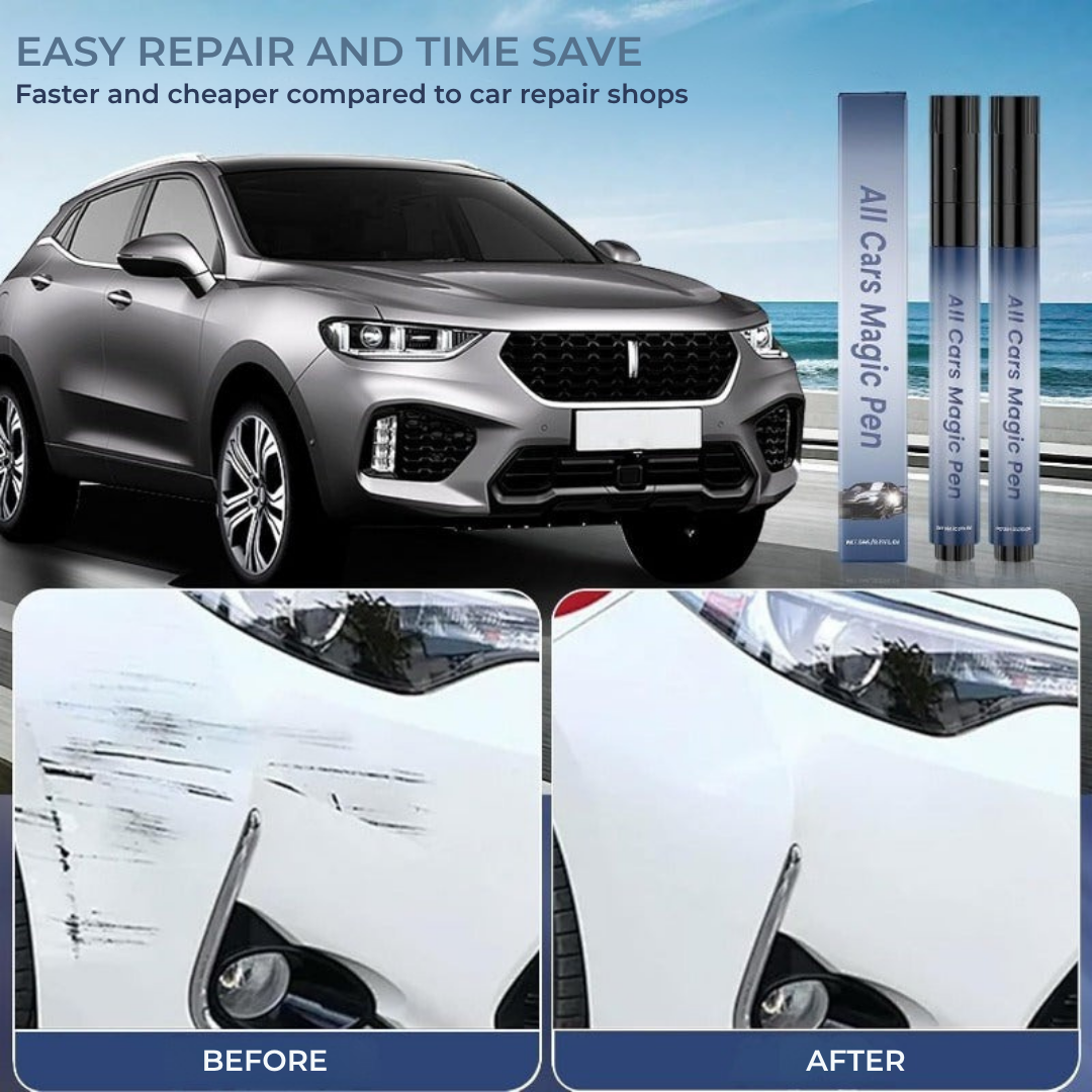 ClearGuard™ Scratch Repair Pen — Instantly Restore Flawless Shine and Protect Your Ride from Scratches and Weather