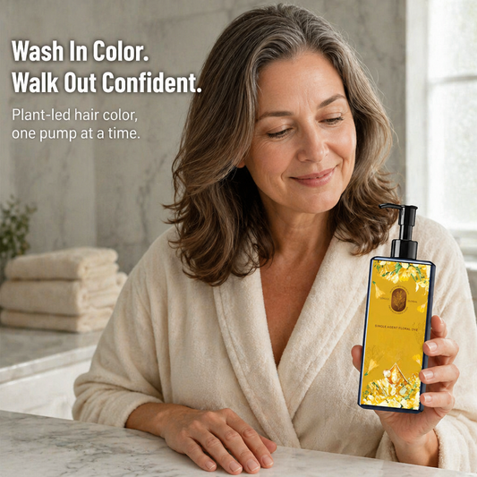 RadianceBoost™ — Infuse Deep Color That Masks Greys & Reinforces Strands