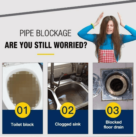 StreamClear™ — Instantly Crush Clogs and Banish Odors for Fresh, Flowing Drains