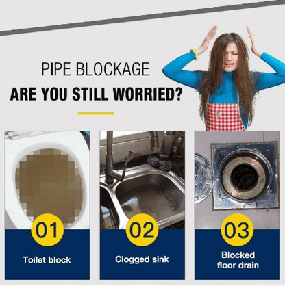 StreamClear™ — Instantly Crush Clogs and Banish Odors for Fresh, Flowing Drains